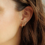 The Gia — Classic Gold Hoops