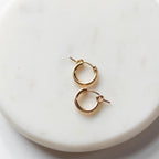 The Gia — Classic Gold Hoops