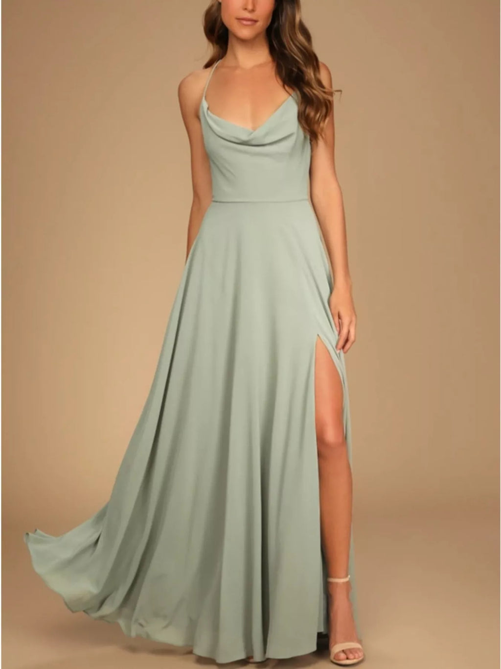 The Léonie — Cowl Neck Maxi