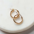 The Gia — Classic Gold Hoops