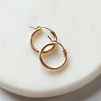 The Gia — Classic Gold Hoops