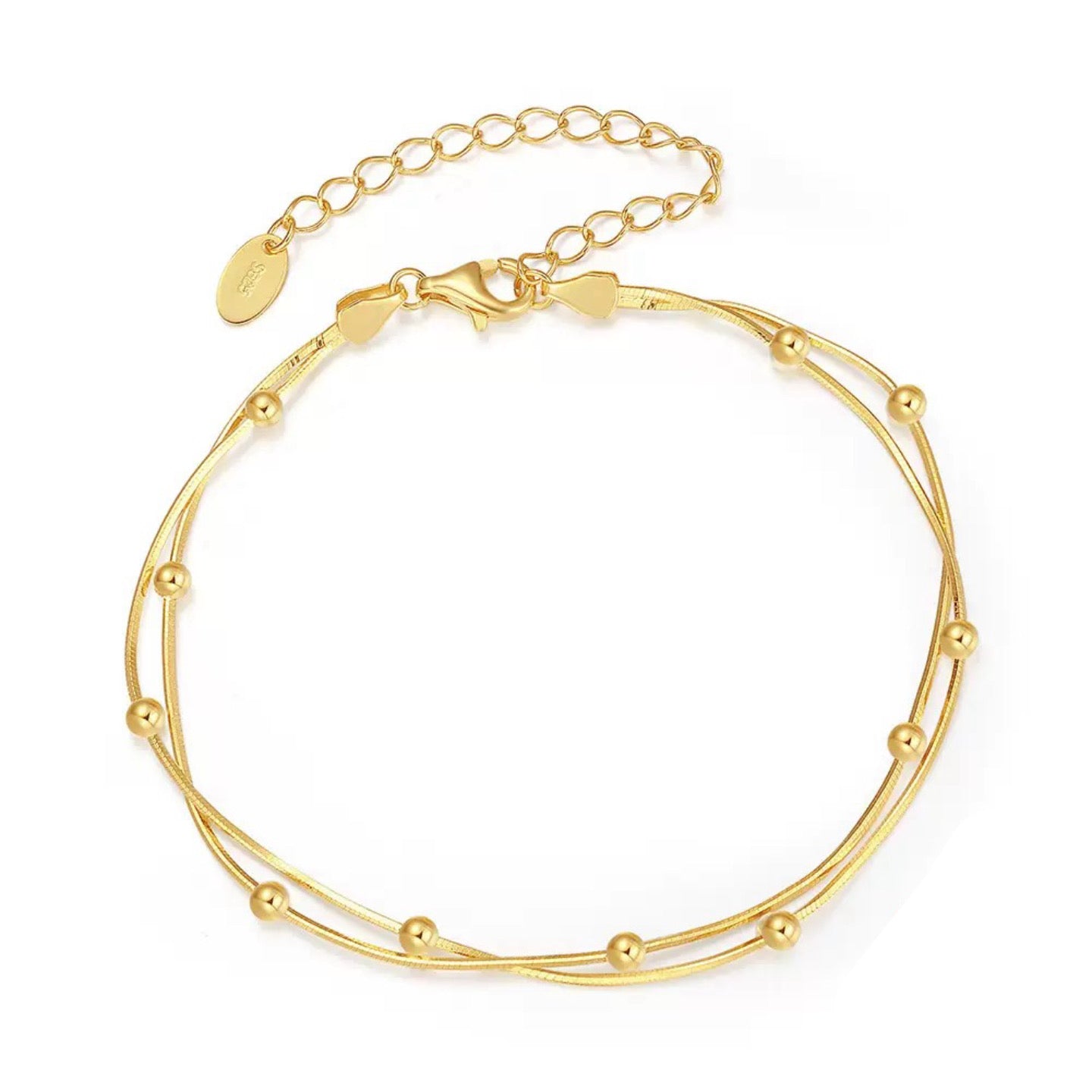 The Orbe — Golden Chain Bracelet