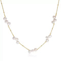 The Marguerite — Pearl Cluster Necklace