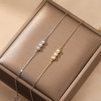 The Trio — Triple Pearl Bracelet