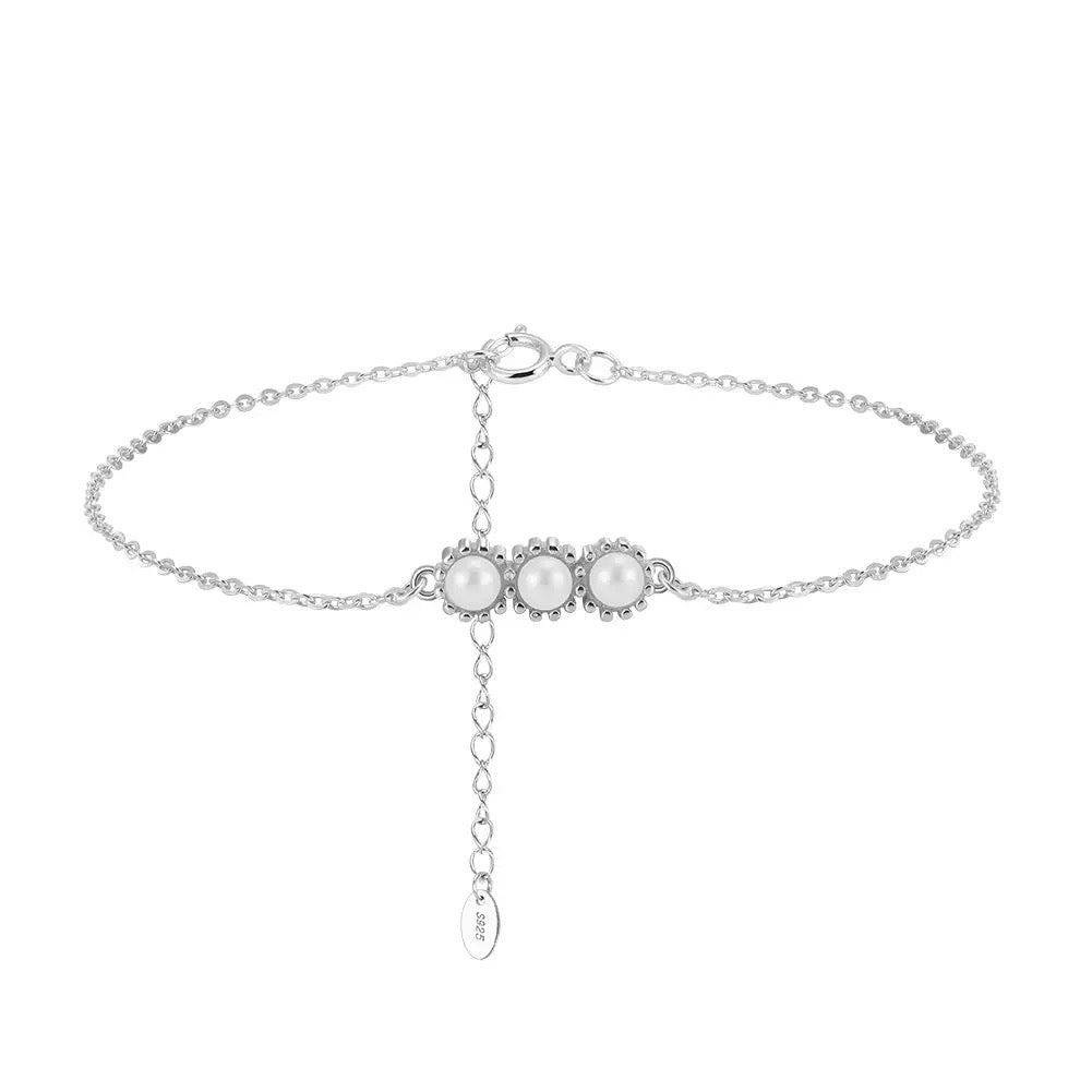 The Trio — Triple Pearl Bracelet