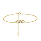 The Trio — Triple Pearl Bracelet