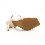 The Casey — Nude Ankle Strap Heel