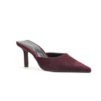 The Luna — Maroon Velvet Mule