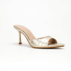 The Orlina — Gold Kitten Heel