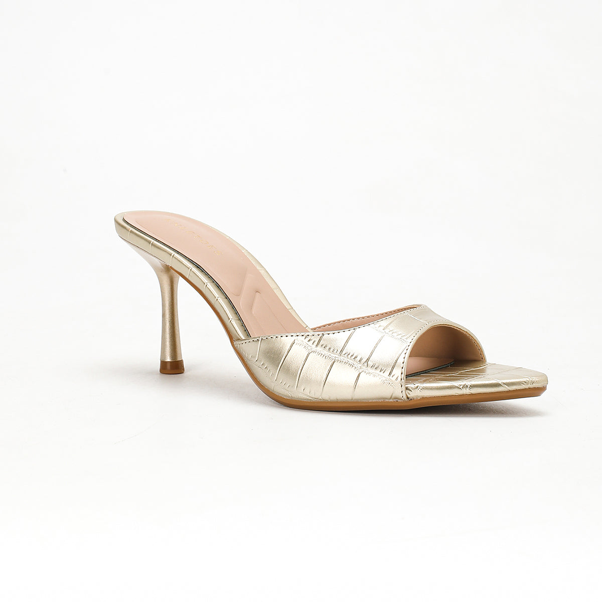 The Orlina — Gold Kitten Heel