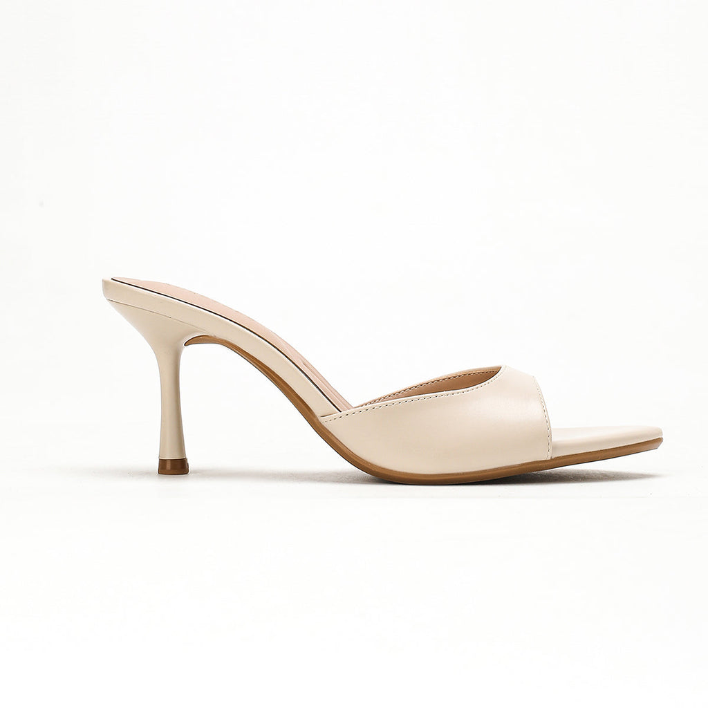 The Dahlia — Cream Kitten Heel