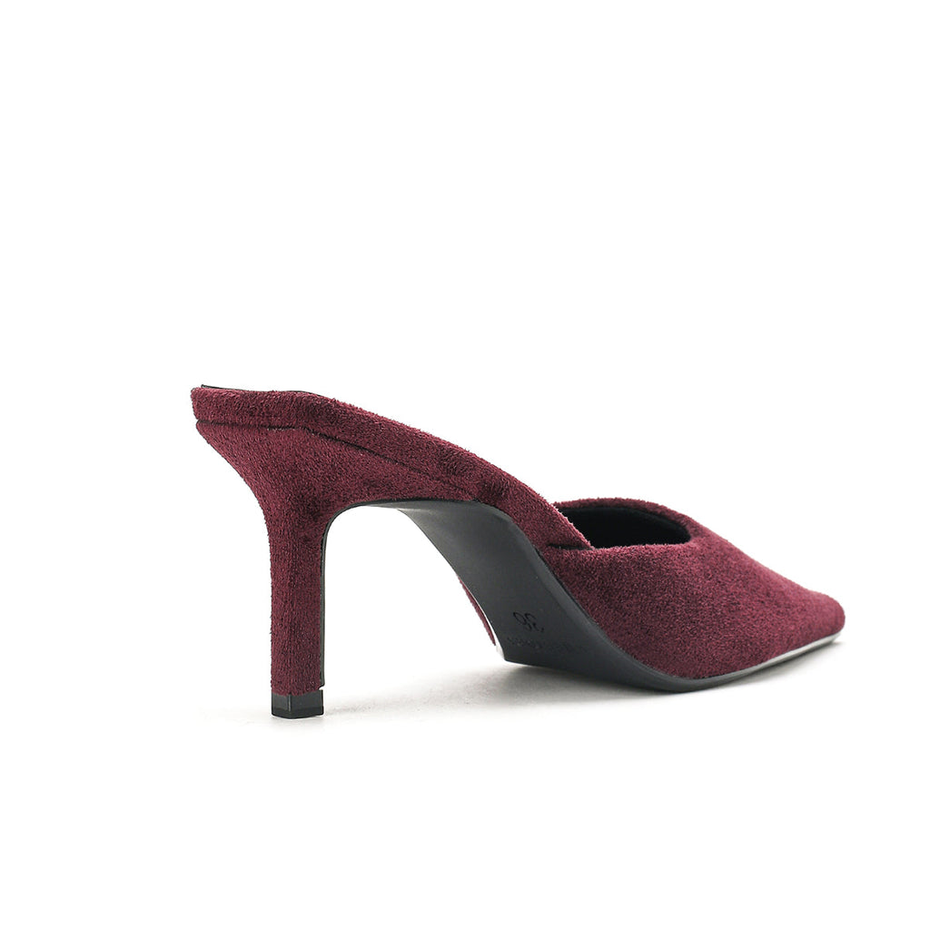 The Luna — Maroon Velvet Mule