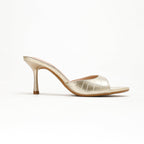 The Orlina — Gold Kitten Heel