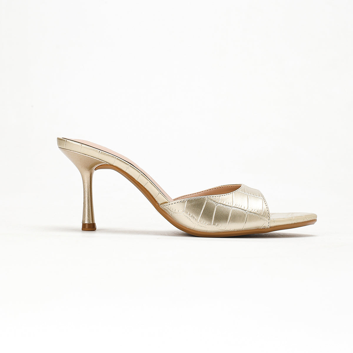 The Orlina — Gold Kitten Heel