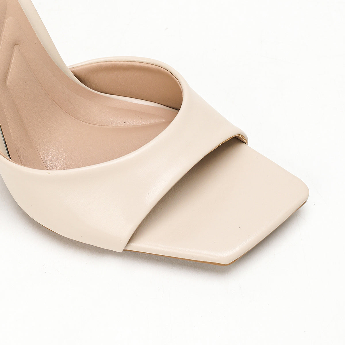 The Casey — Nude Ankle Strap Heel