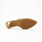 The Orlina — Gold Kitten Heel