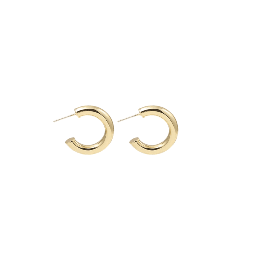 The Athéna — Bold Gold Hoops