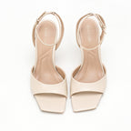 The Casey — Nude Ankle Strap Heel