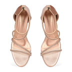 The Lumina — Rose Gold Block Heel