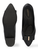 The Mercia — Black Bow Heel