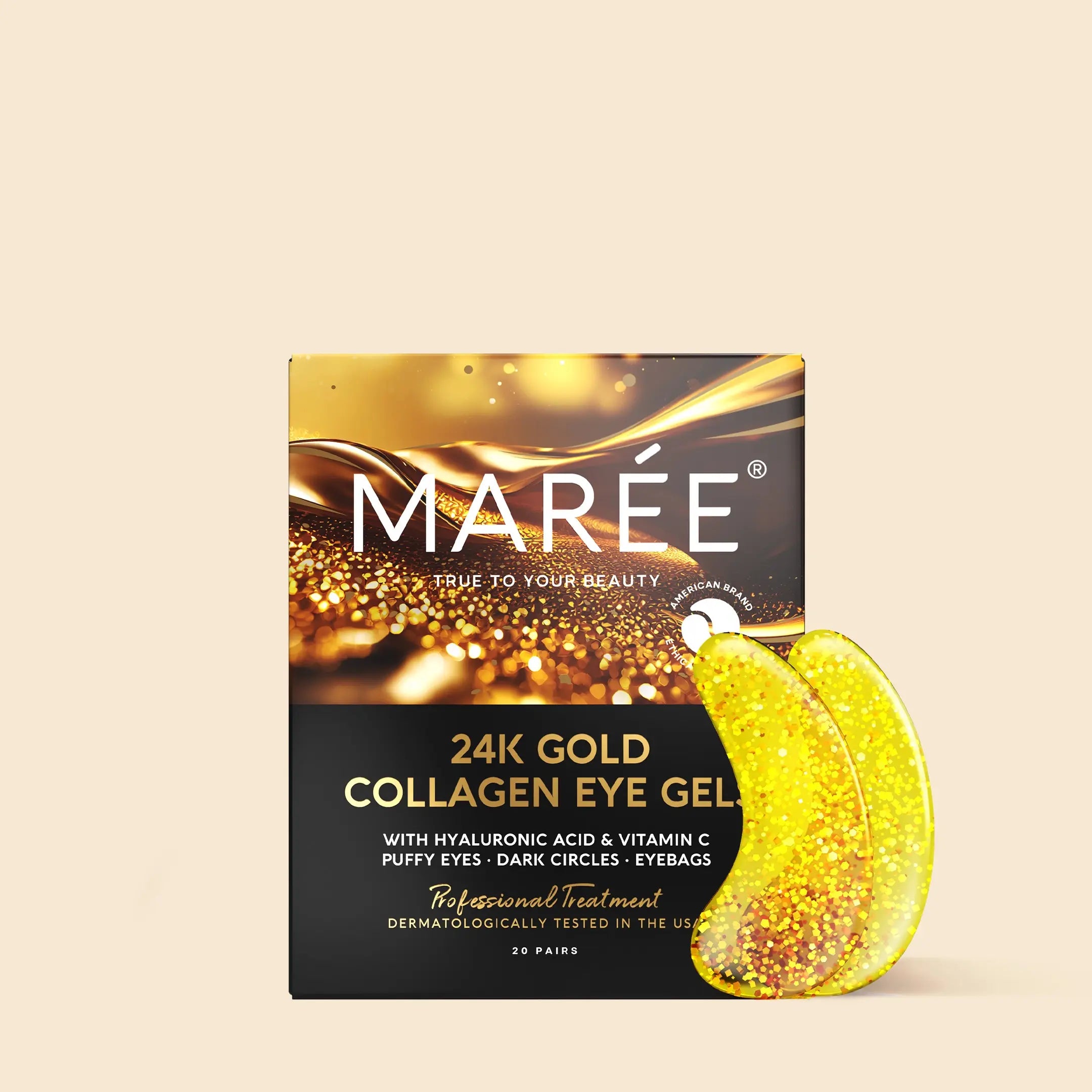 Marée — 24K Gold Eye Patches