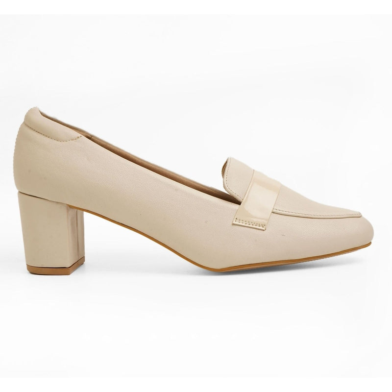 The Virelia — Beige Pump