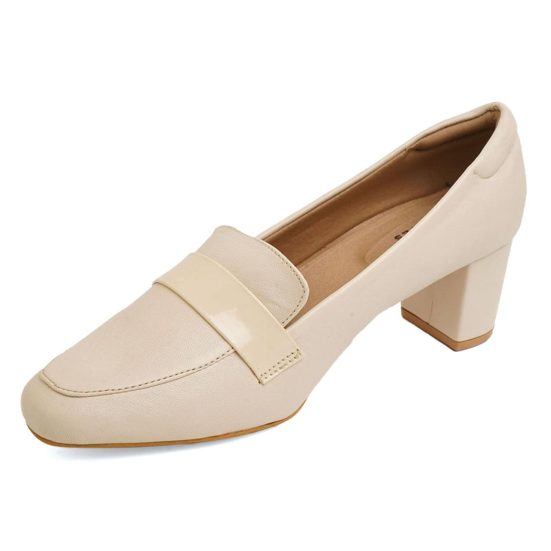 The Virelia — Beige Pump