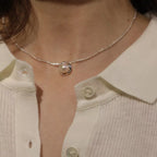 The Solène — Pearl Pendant Necklace