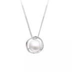 The Solène — Pearl Pendant Necklace