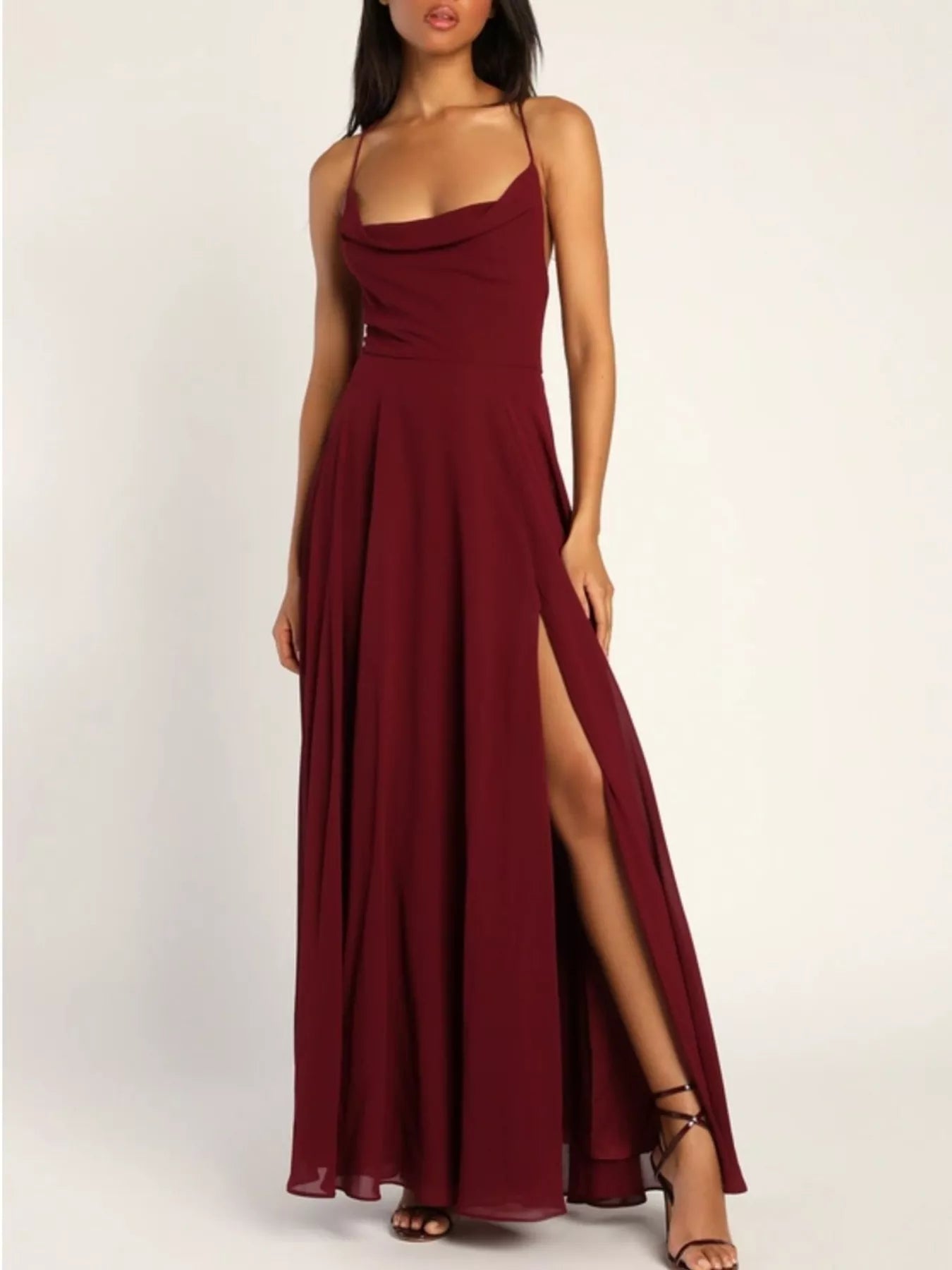 The Léonie — Cowl Neck Maxi