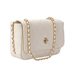 The Isabeau — Ivory Quilted Bag