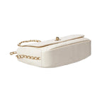 The Isabeau — Ivory Quilted Bag
